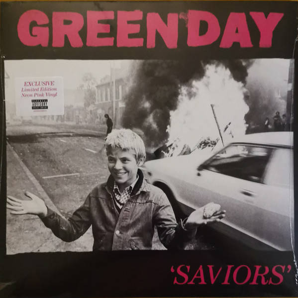 Green Day – Saviors (neon pink)